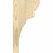 Ekena Millwork Yorktown Rough Sawn Corbel, Douglas Fir, 4"W x 8"D x 16"H COR04X08X16YOR00RDF - alternate 2